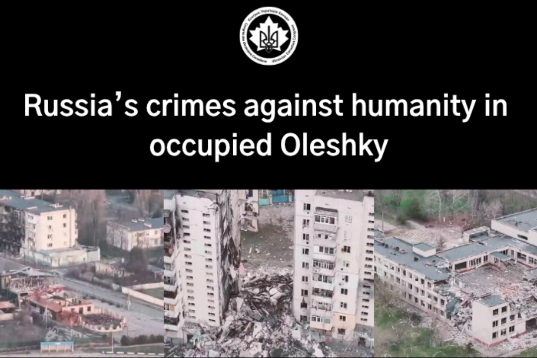 UCC statement on Russia’s crimes against humanity in occupied Oleshky